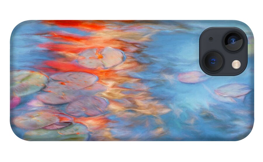 Water iPhone 13 Case featuring the photograph Fire on the Water by Marilyn Cornwell