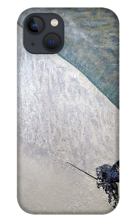 Landscape iPhone 13 Case featuring the painting Form by Michael Cuozzo