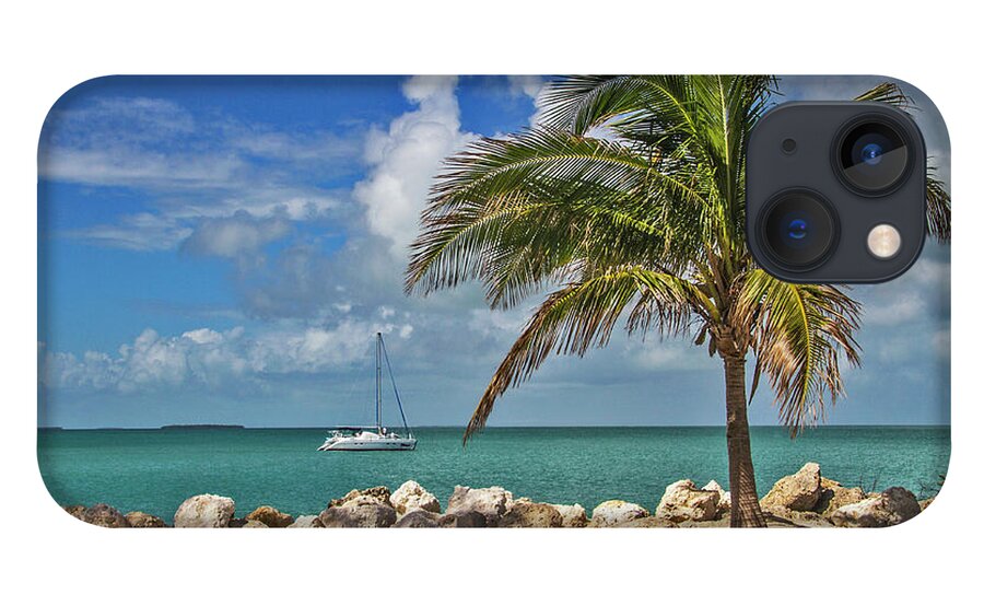 Paradise iPhone 13 Case featuring the photograph Fort Zachary Taylor State Park - Find Paradise in Key West Florida by Bob Slitzan