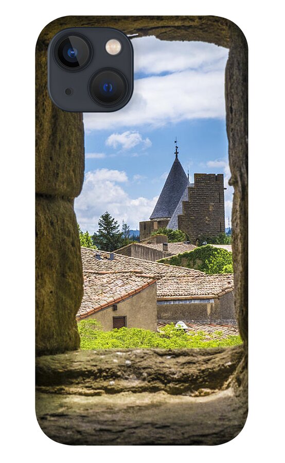France Languedoc Roussillon Ancient Fortified City Of Carcassonne Chateau De Carcassonne Iphone 13 Case By Emily M Wilson Pixels
