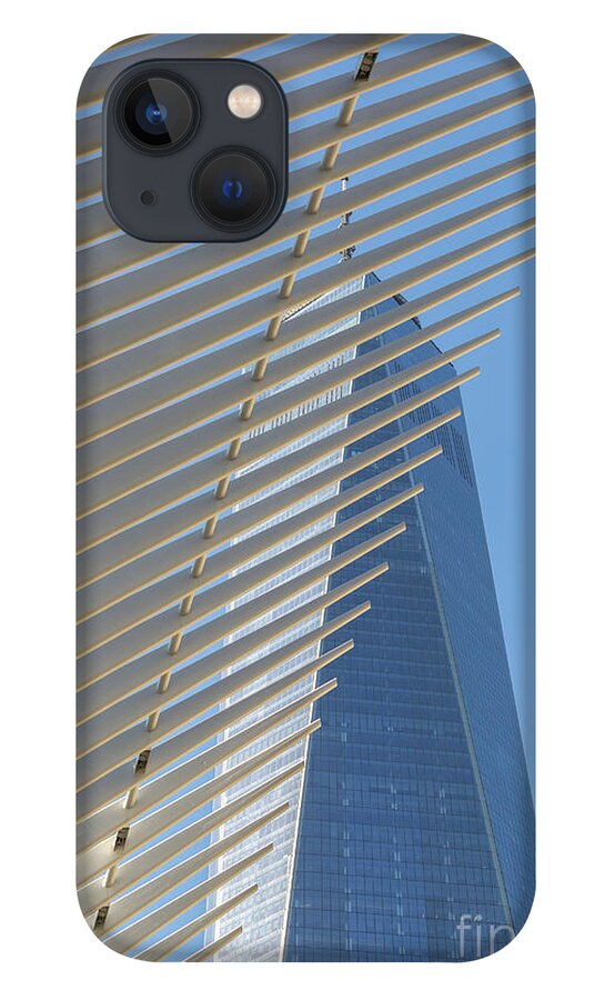 Clarence Holmes iPhone 13 Case featuring the photograph Freedom Tower and Oculus III by Clarence Holmes