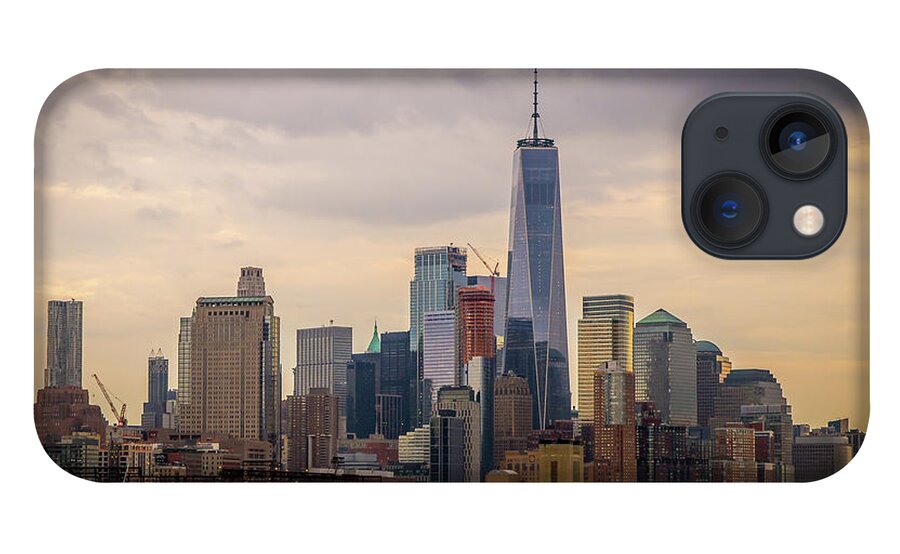 Hudson River iPhone 13 Case featuring the photograph Freedom Tower - Lower Manhattan 2 by Frank Mari