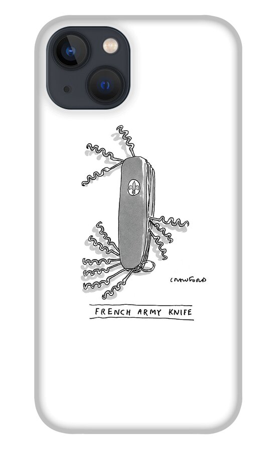 French Army Knife iPhone 13 Case