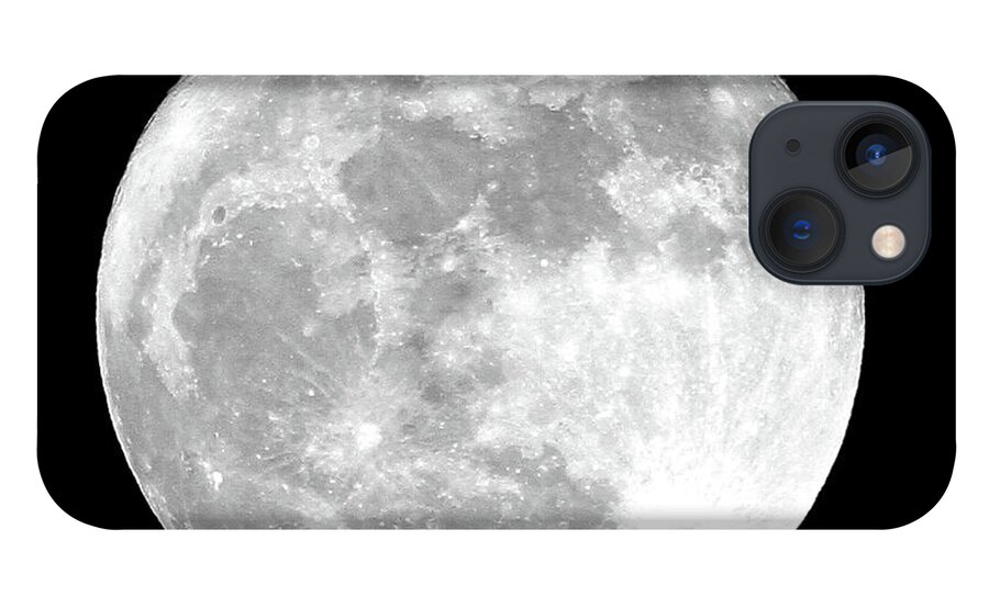Full Moon iPhone 13 Case featuring the photograph Full Moon by Jackson Pearson