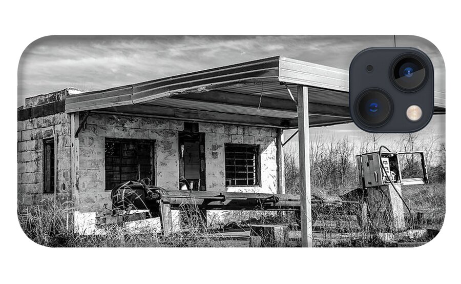 Abandoned iPhone 13 Case featuring the photograph Full Service by Holly Ross