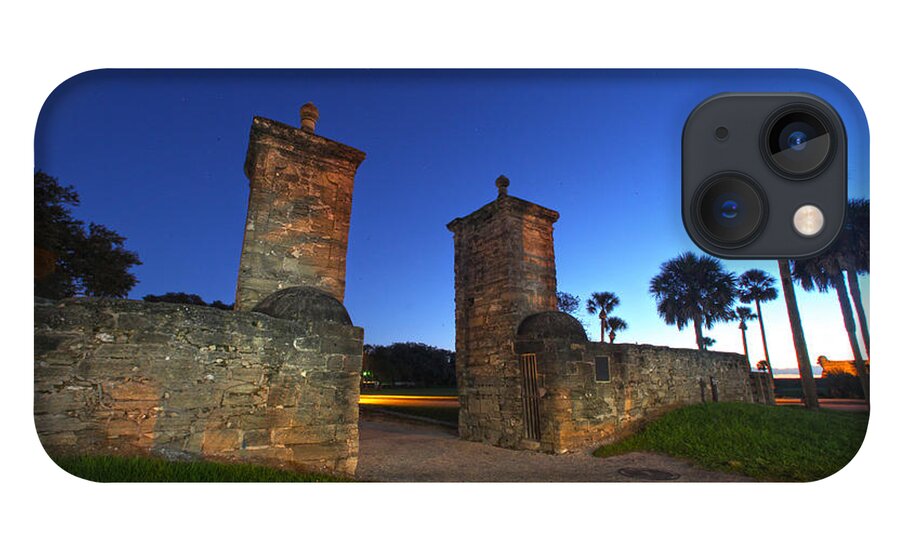 St. Augustine iPhone 13 Case featuring the photograph Gates of the City by Robert Och