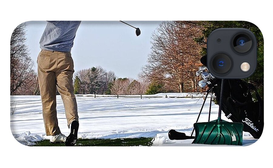 Golf iPhone 13 Case featuring the photograph Golf My Way by Frozen in Time Fine Art Photography
