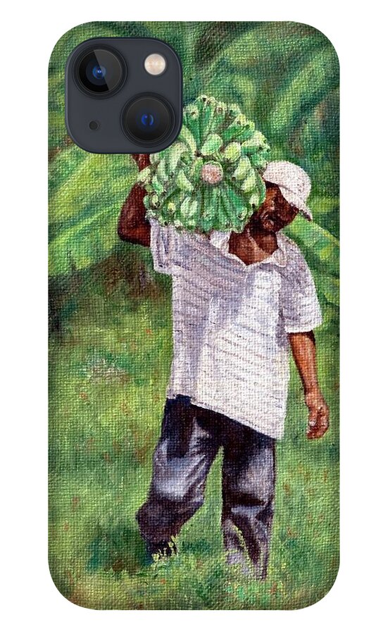 Roshanne iPhone 13 Case featuring the painting Good Harvest by Roshanne Minnis-Eyma