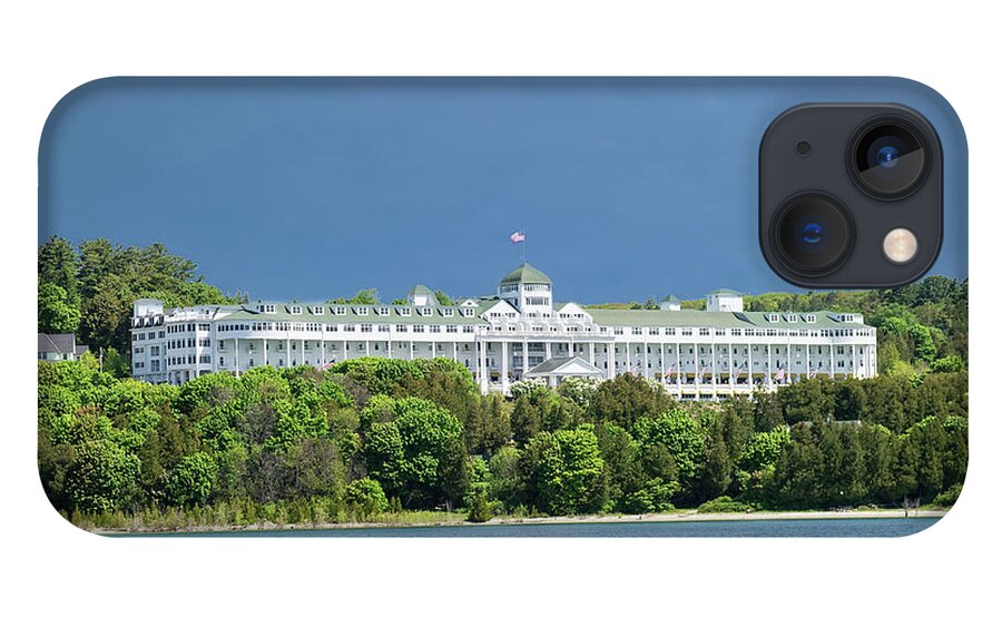Sky iPhone 13 Case featuring the photograph Grand Hotel by Ed Taylor