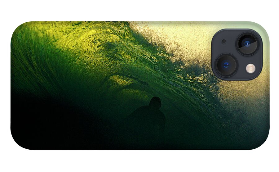 Surfing iPhone 13 Case featuring the photograph Green And Black by Nik West