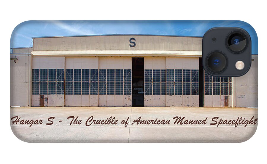 Ghe iPhone 13 Case featuring the photograph Hangar S - The Crucible of American Manned Spaceflight by Gordon Elwell