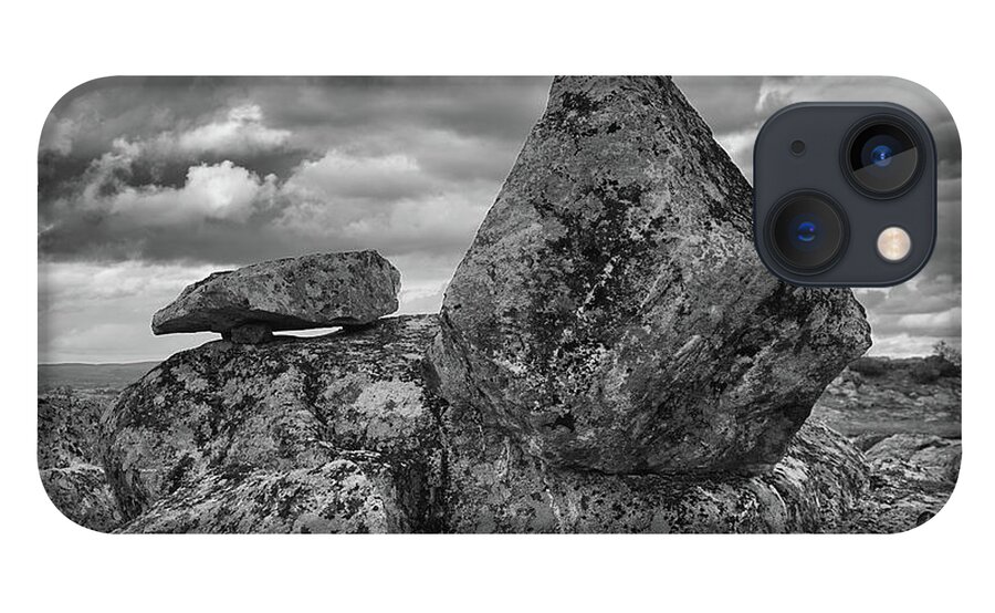 Boulder iPhone 13 Case featuring the photograph Homage to the late sculptor Ukri Merikanto by Pekka Sammallahti