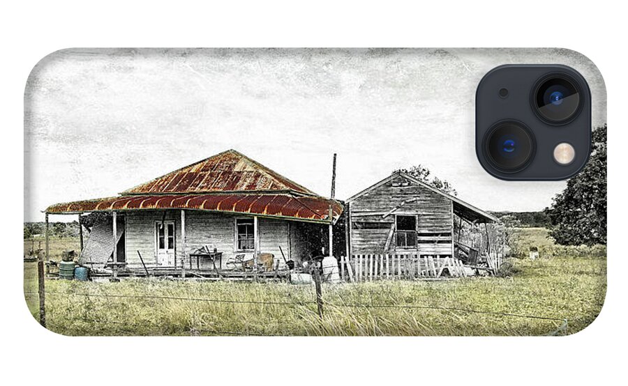 Farmland Photography iPhone 13 Case featuring the digital art Home sweet home 001 by Kevin Chippindall