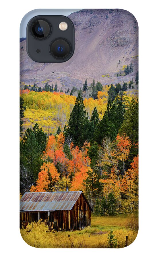 Hope Valley iPhone 13 Case featuring the photograph Hope Valley Cabin by Steph Gabler
