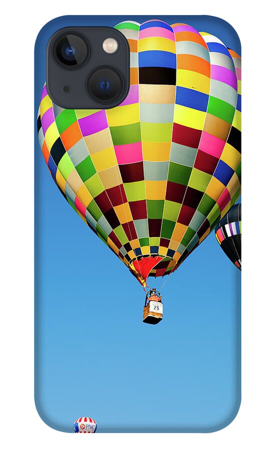 Hot Air Balloon iPhone 13 Case featuring the photograph Hot Air Balloons #3 by Rich S
