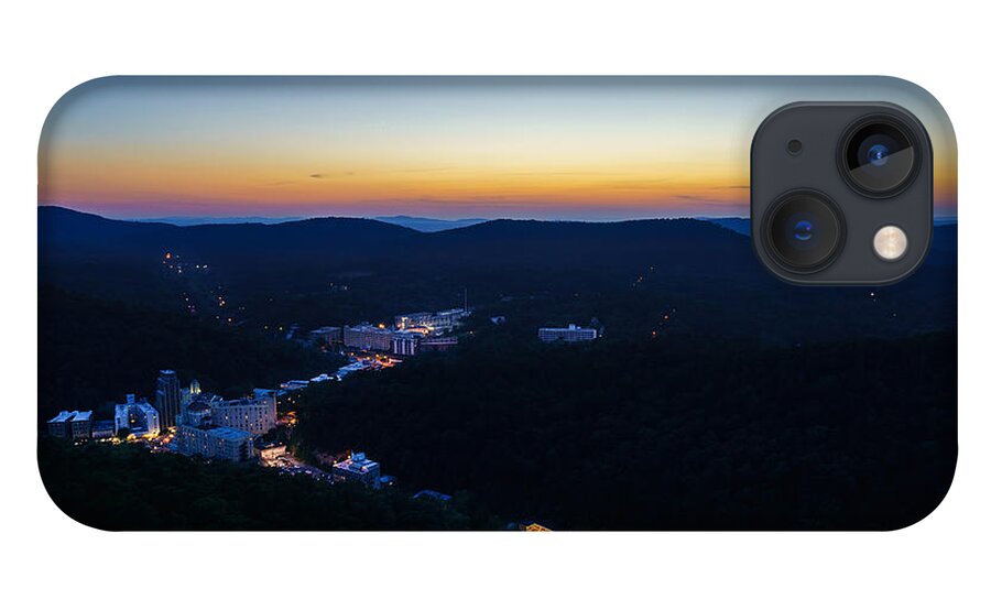 Hot Springs National Park iPhone 13 Case featuring the photograph Hot Springs Sunset by David Dedman