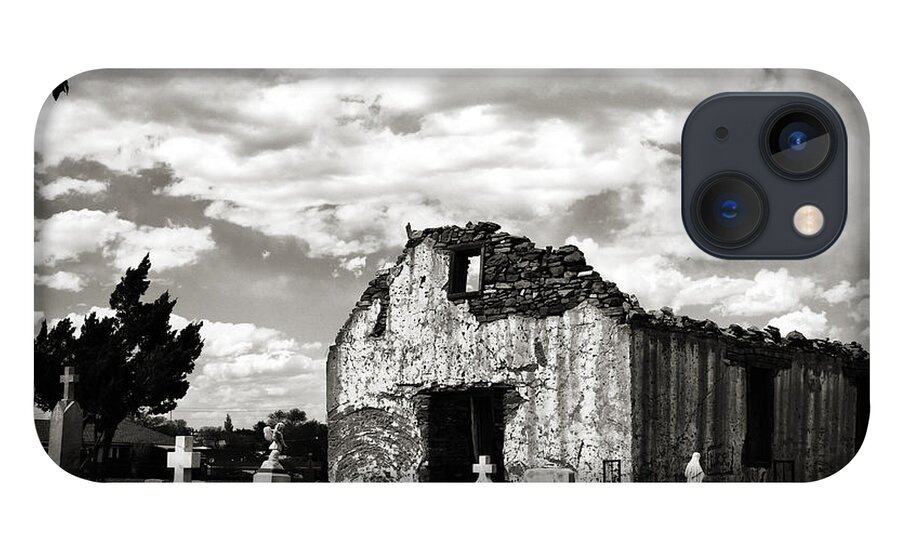 Georgia Artist iPhone 13 Case featuring the photograph Iglesia Cementerio by Patricia Montgomery