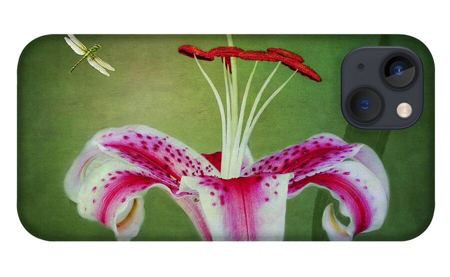 Stargazer Lilies iPhone 13 Case featuring the photograph In Love by Marina Kojukhova