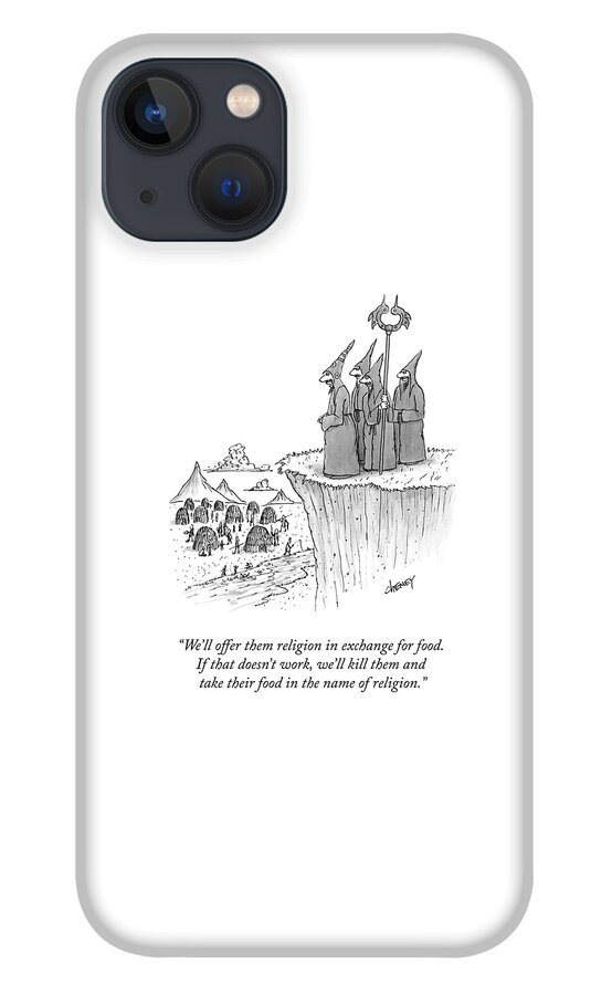 In The Name Of Religion iPhone 13 Case