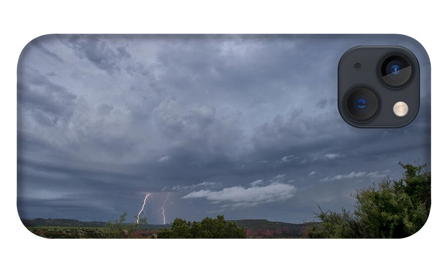 Caprock Canyons iPhone 13 Case featuring the photograph Incoming Storm by Melany Sarafis