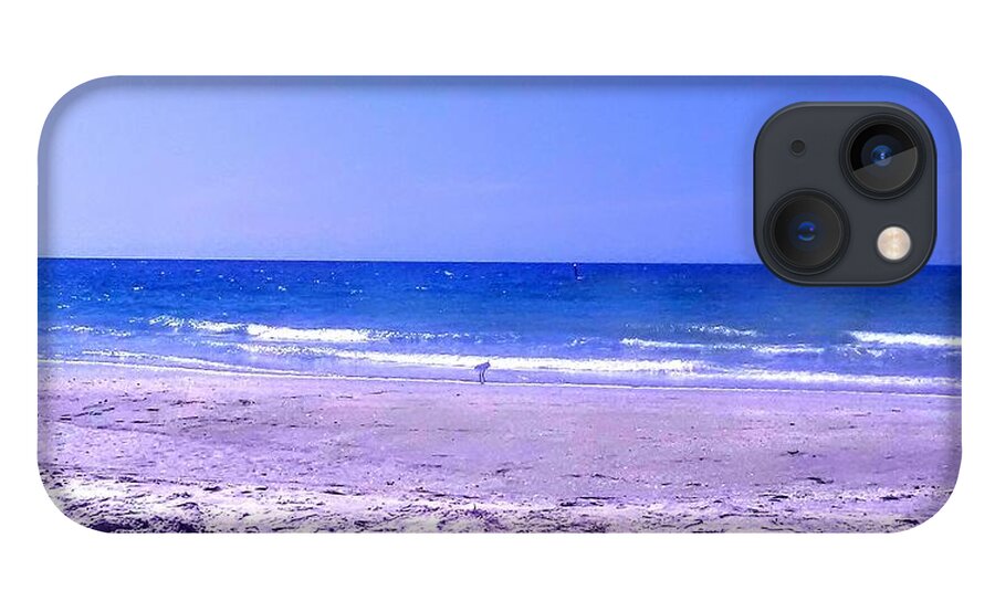 Beach iPhone 13 Case featuring the photograph Indian Rocks Beach by Suzanne Berthier