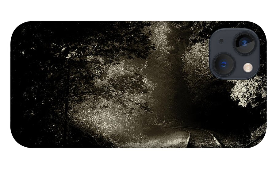Train Tracks iPhone 13 Case featuring the photograph Into Your Unknown by David Hillier