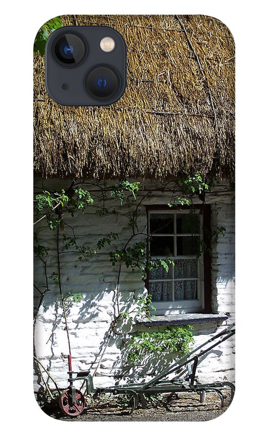 Irish iPhone 13 Case featuring the photograph Irish Farm Cottage Window County Cork Ireland by Teresa Mucha