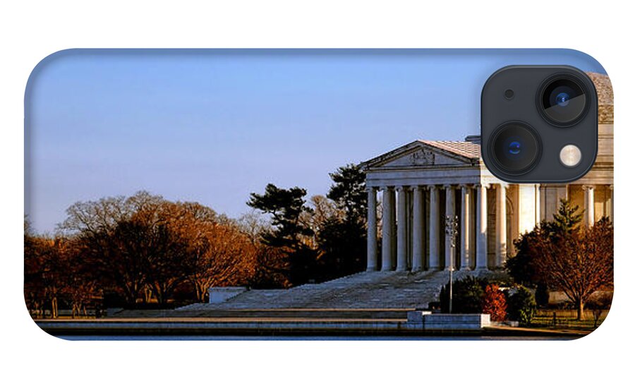 Jefferson iPhone 13 Case featuring the photograph Jefferson Memorial Sunset by Olivier Le Queinec