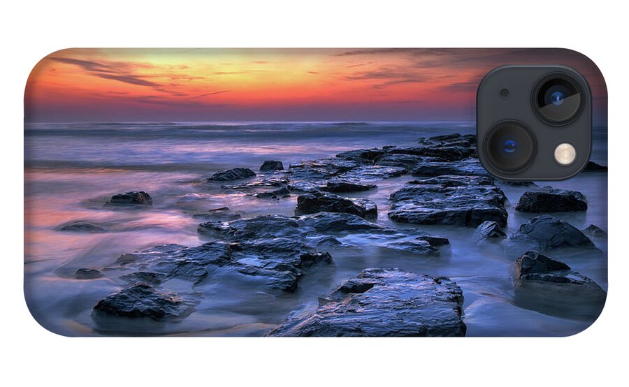 Beach iPhone 13 Case featuring the photograph Jersey Sunrise by Judi Kubes