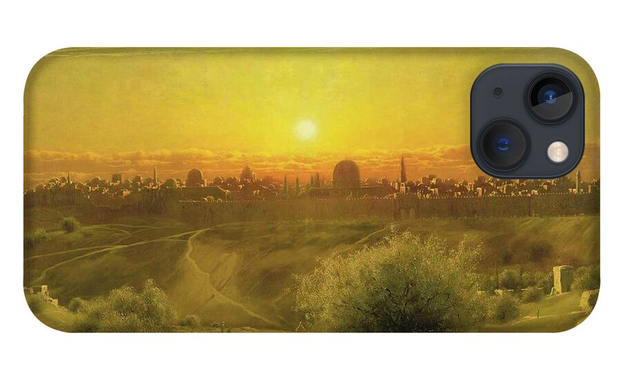 Jerusalem By James Fairman iPhone 13 Case featuring the painting Jerusalem by James Fairman