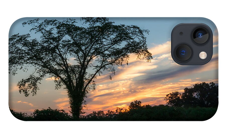 Sunset iPhone 13 Case featuring the photograph July Sunset by Holden The Moment
