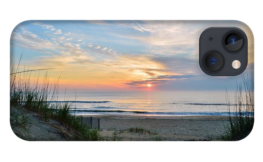 Obx Sunrise iPhone 13 Case featuring the photograph June 2, 2017 Sunrise by Barbara Ann Bell