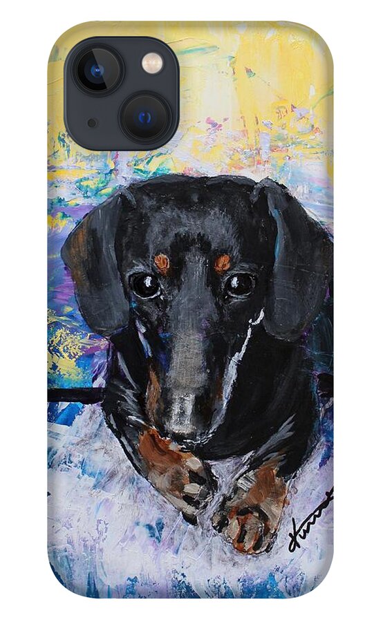 Kaiser iPhone 13 Case featuring the painting Kaiser by Kume Bryant