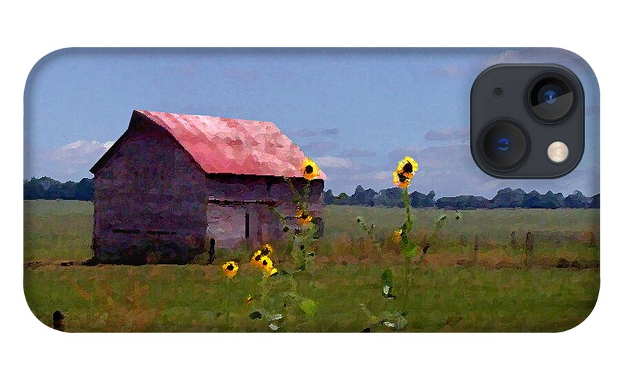Landscape iPhone 13 Case featuring the photograph Kansas Landscape by Steve Karol