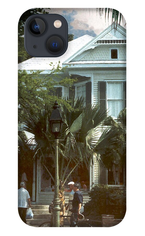 Historic iPhone 13 Case featuring the photograph Keywest by Steve Karol