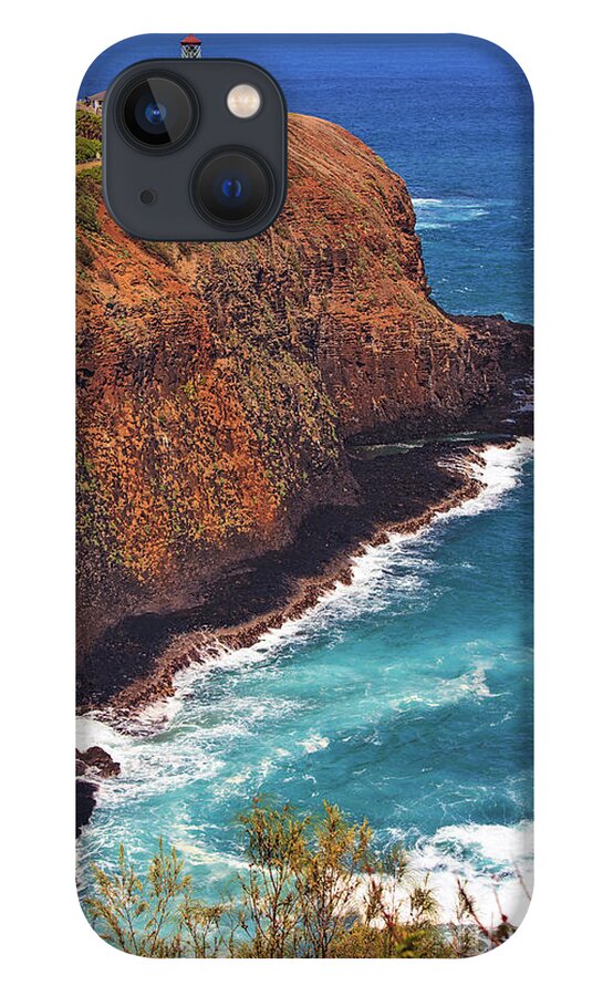 Kilauea iPhone 13 Case featuring the photograph Kilauea Lighthouse on the island of Kauai, Hawaii, United States of America     by Sam Antonio