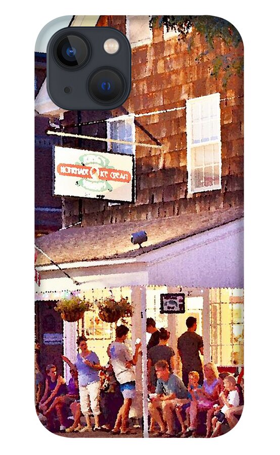 Ice Cream iPhone 13 Case featuring the photograph King's Ice Cream Lewes Delaware by Kim Bemis