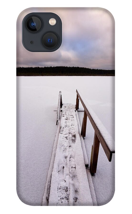 Jouko Lehto iPhone 13 Case featuring the photograph Kirkaslampi minimal by Jouko Lehto