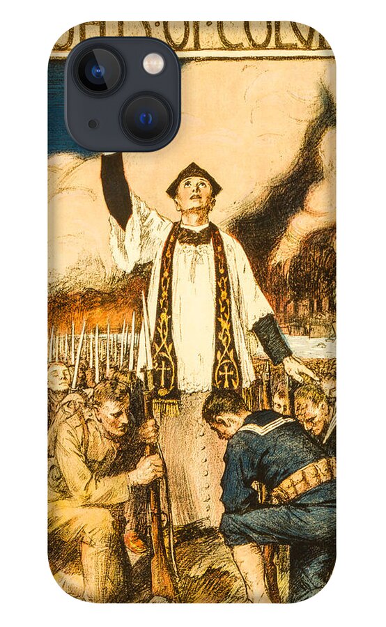 Air Force iPhone 13 Case featuring the photograph Knights of Columbus by David Letts