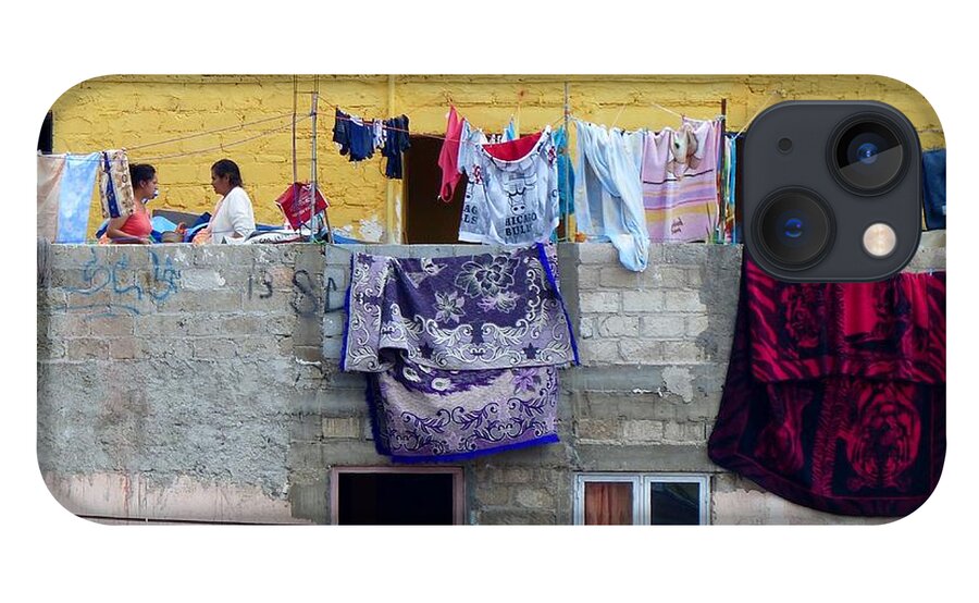 Laundry Day iPhone 13 Case featuring the photograph Laundry In Guanajuato by Rosanne Licciardi