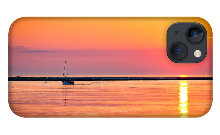 Sunrise iPhone 13 Case featuring the photograph LBI Dawn by Mark Rogers