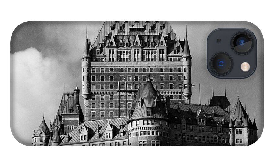 North America iPhone 13 Case featuring the photograph Le Chateau Frontenac - Quebec City by Juergen Weiss