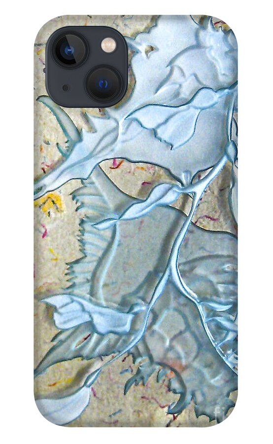 Red iPhone 13 Case featuring the photograph Remnants of the Sea by Alone Larsen