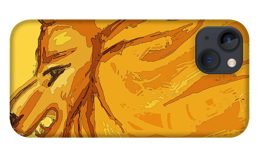 Leo iPhone 13 Case featuring the painting Leo by Tony Franza