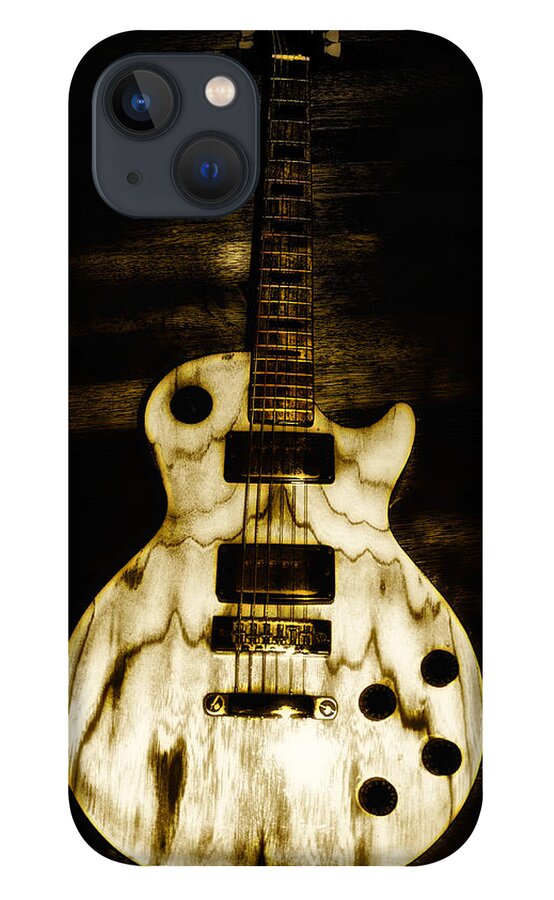 Les Paul iPhone 13 Case featuring the photograph Les Paul Guitar by Bill Cannon
