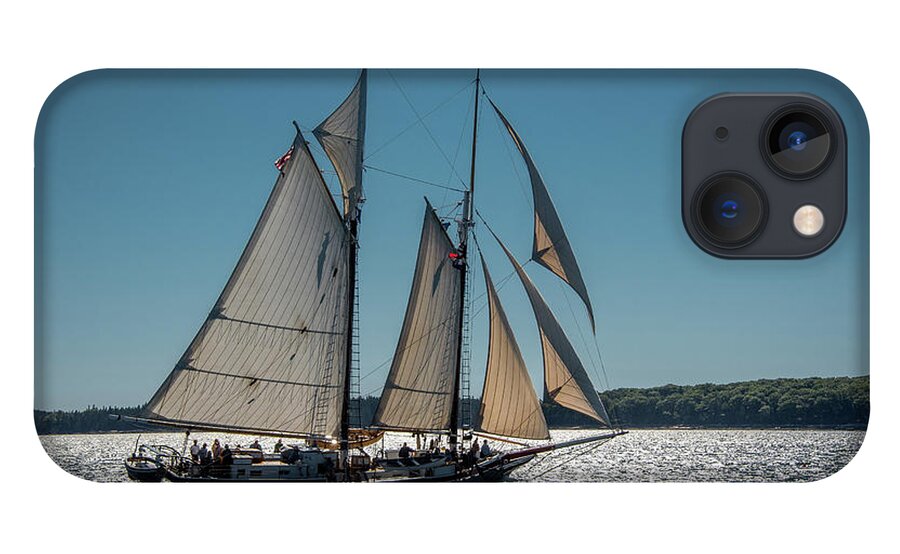 Schooner iPhone 13 Case featuring the photograph Lewis R. French by Fred LeBlanc
