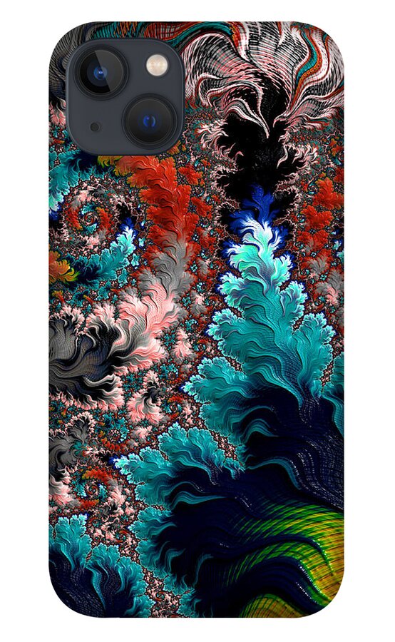 Life iPhone 13 Case featuring the digital art Life Underwater by Michele A Loftus