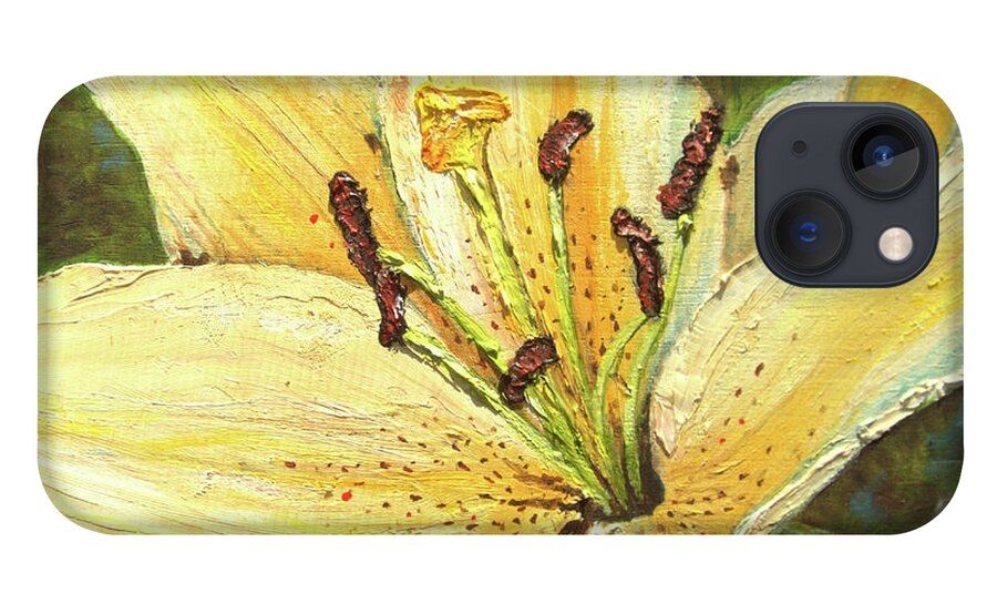 Lily iPhone 13 Case featuring the painting Lily Dream by Nicole Angell