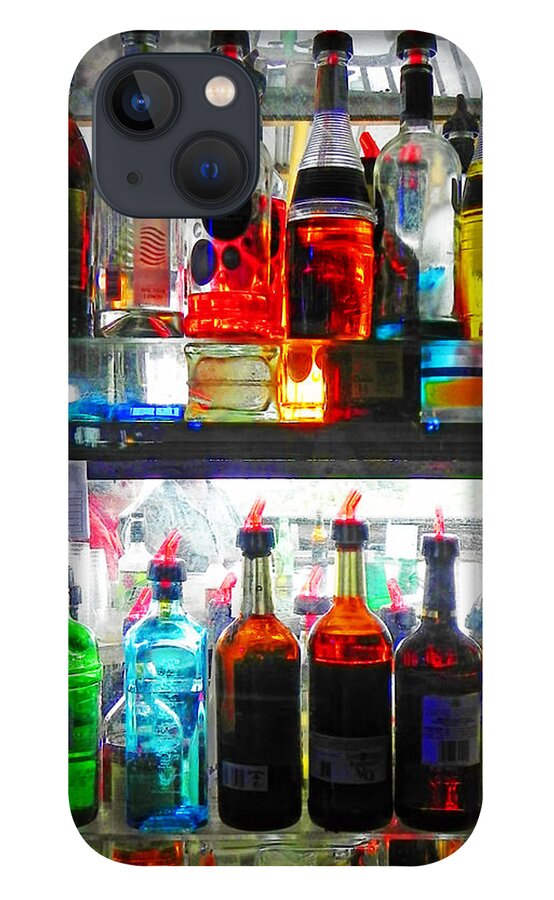 Liquor iPhone 13 Case featuring the digital art Liquor Cabinet by Frances Miller