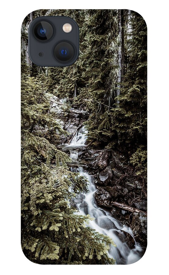 North Cascades National Park iPhone 13 Case featuring the photograph Little Stream in north cascades national park by Mati Krimerman